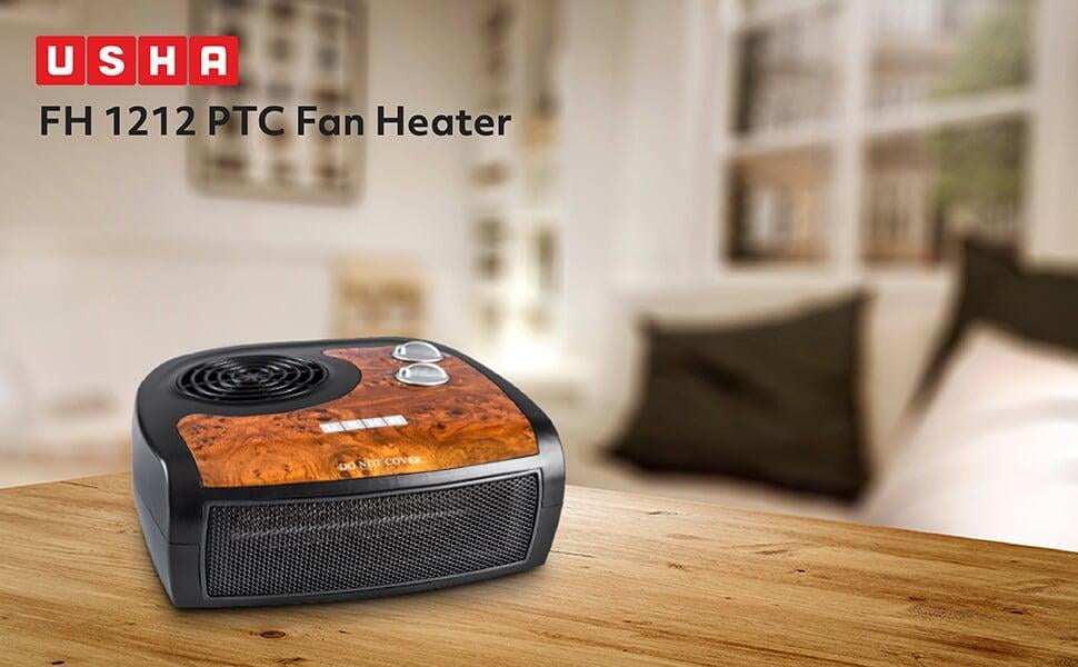 Usha FH 1212 Ptc Fan Room Heater Online on Dillimall.Com