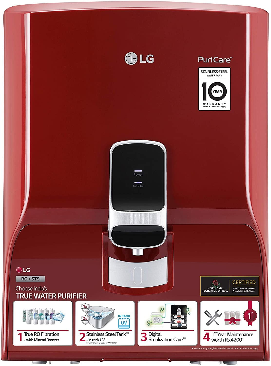 LG Puricare WW130NP Water Purifier Online on Dillimall.Com