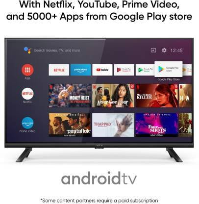 Realme 80cm (32 Inch) Full HD LED Smart Android TV On Dillimall.Com