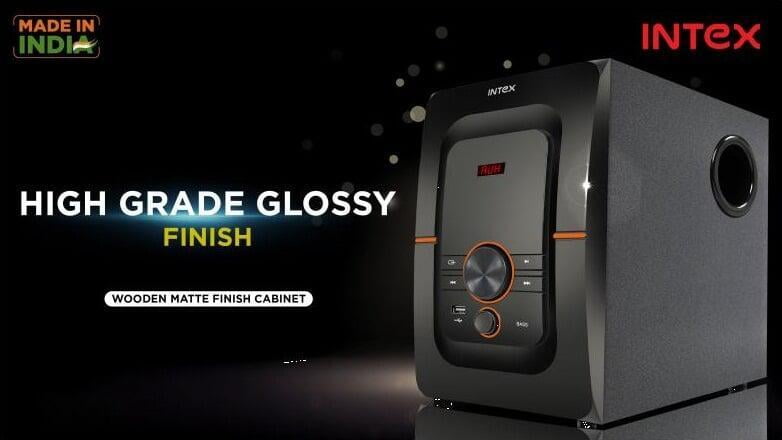 Intex 4.1 Bang Plus FMUB Multimedia Speaker on Dillimall.Com Intex 4.1 Bang Plus FMUB Multimedia Speaker on Dillimall.Com