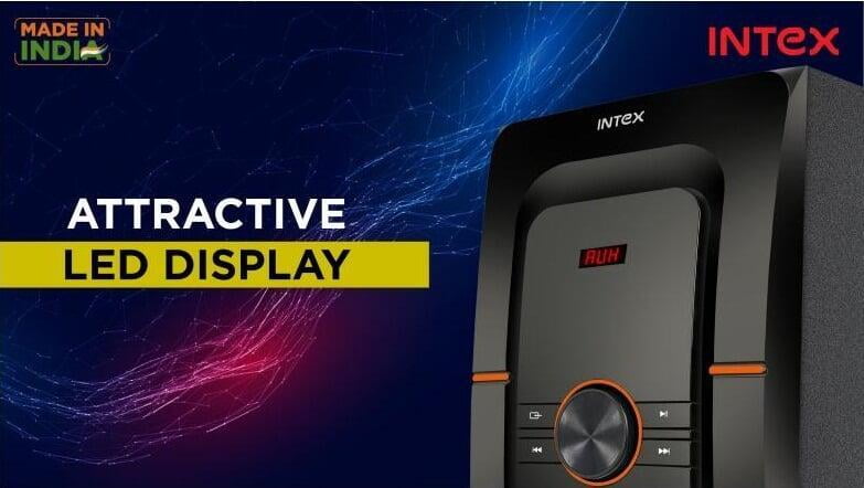 Intex 4.1 Bang Plus FMUB Multimedia Speaker on Dillimall.Com Intex 4.1 Bang Plus FMUB Multimedia Speaker on Dillimall.Com
