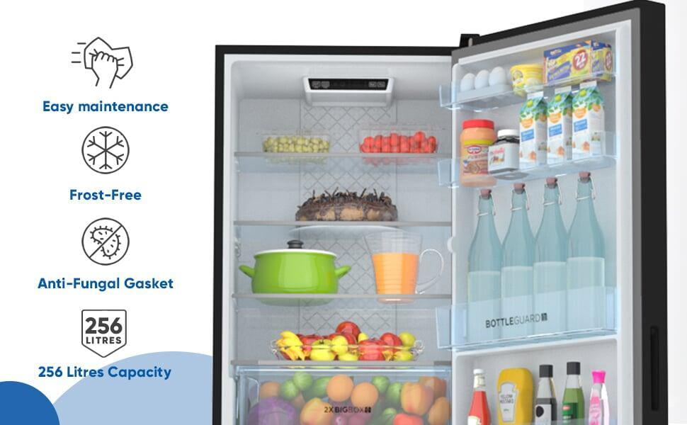 Haier 256 litre Inverter Frost-Free Double Door Refrigerator on Dillimall.Com