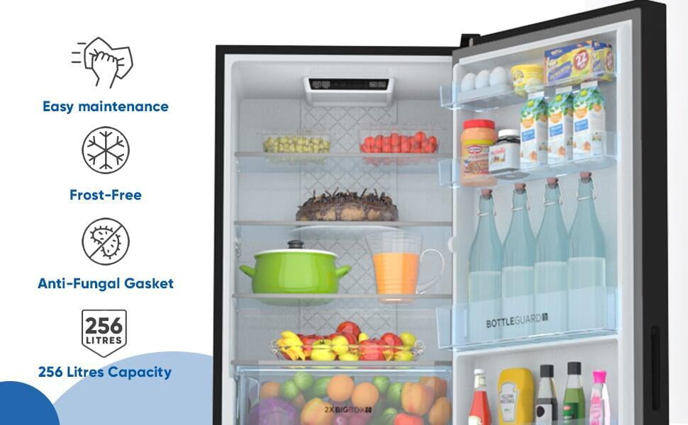 Haier 256 litre Inverter Frost-Free Double Door Refrigerator on Dillimall.Com Haier 256 litre Inverter Frost-Free Double Door Refrigerator on Dillimall.Com