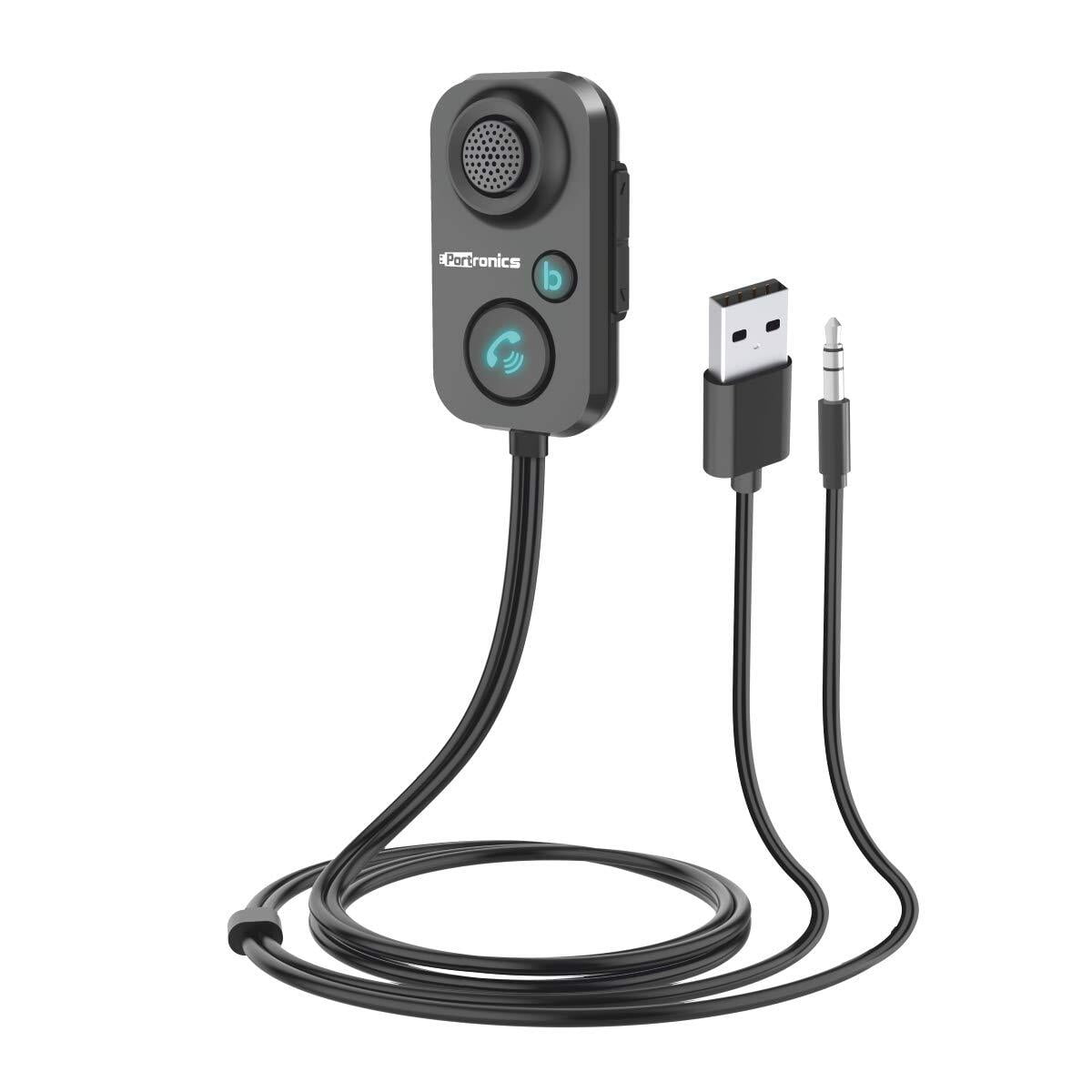 Portronics AUTO 12 In-Car Bluetooth Receiver on Dillimall.Com