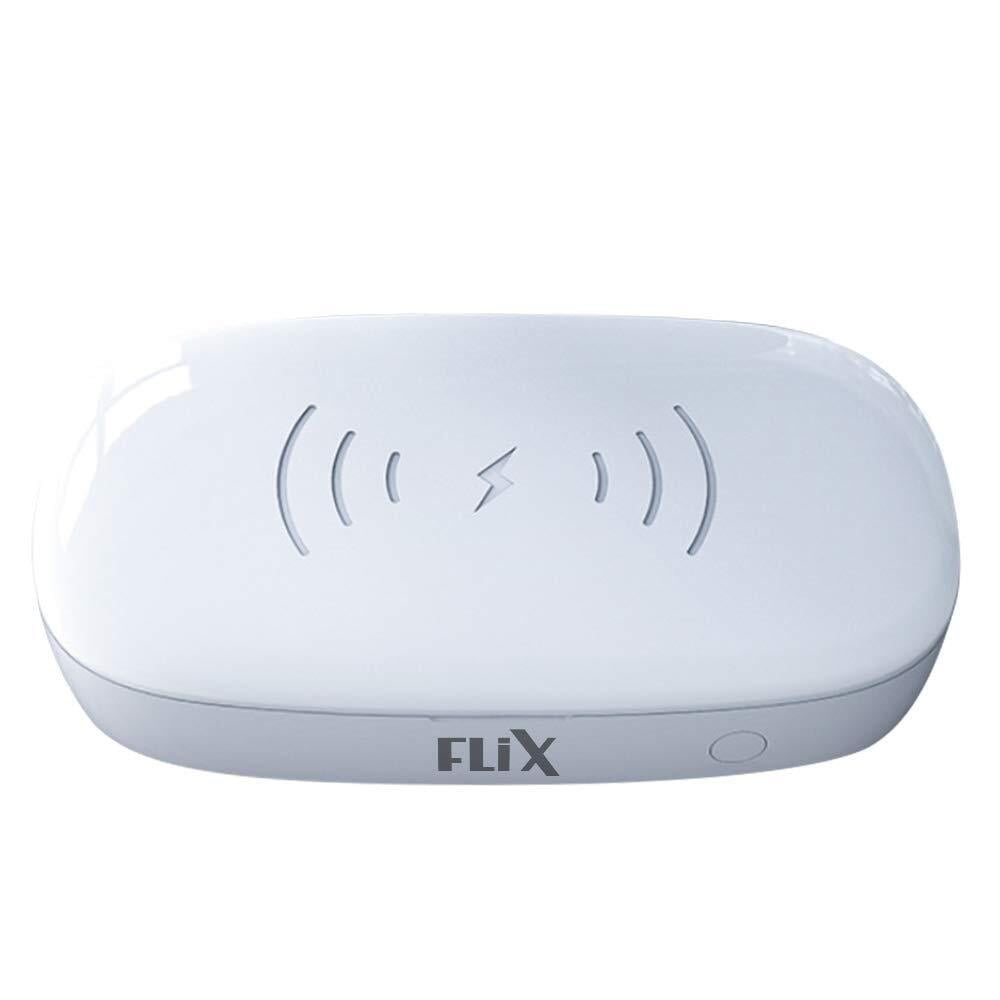 FLix Wireless Charger with Sanitiser Disinfection Box On Dillimall.Com