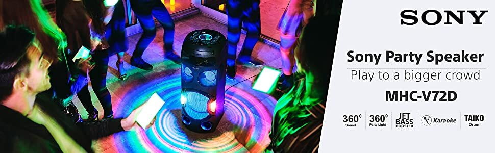 Sony MHC-V72D Party Speaker On Dillimall.Com Sony MHC-V72D Party Speaker On Dillimall.Com