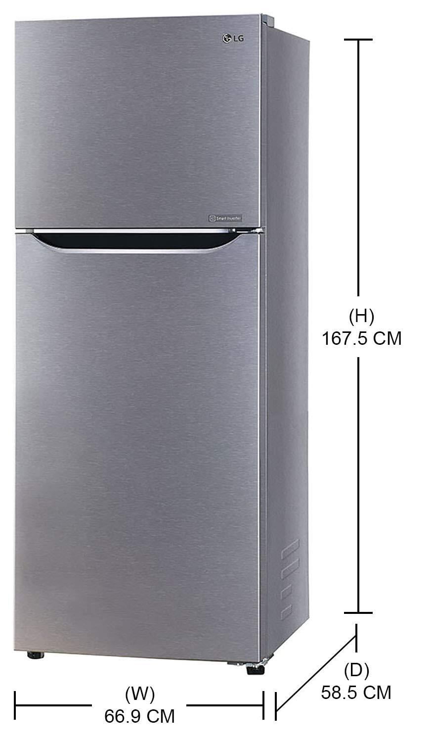 LG GL-T322SDSY 308 litre 2 S Inverter Frost-Free DD Ref On Dillimall.Com LG GL-T322SDSY 308 litre 2 S Inverter Frost-Free DD Ref On Dillimall.Com