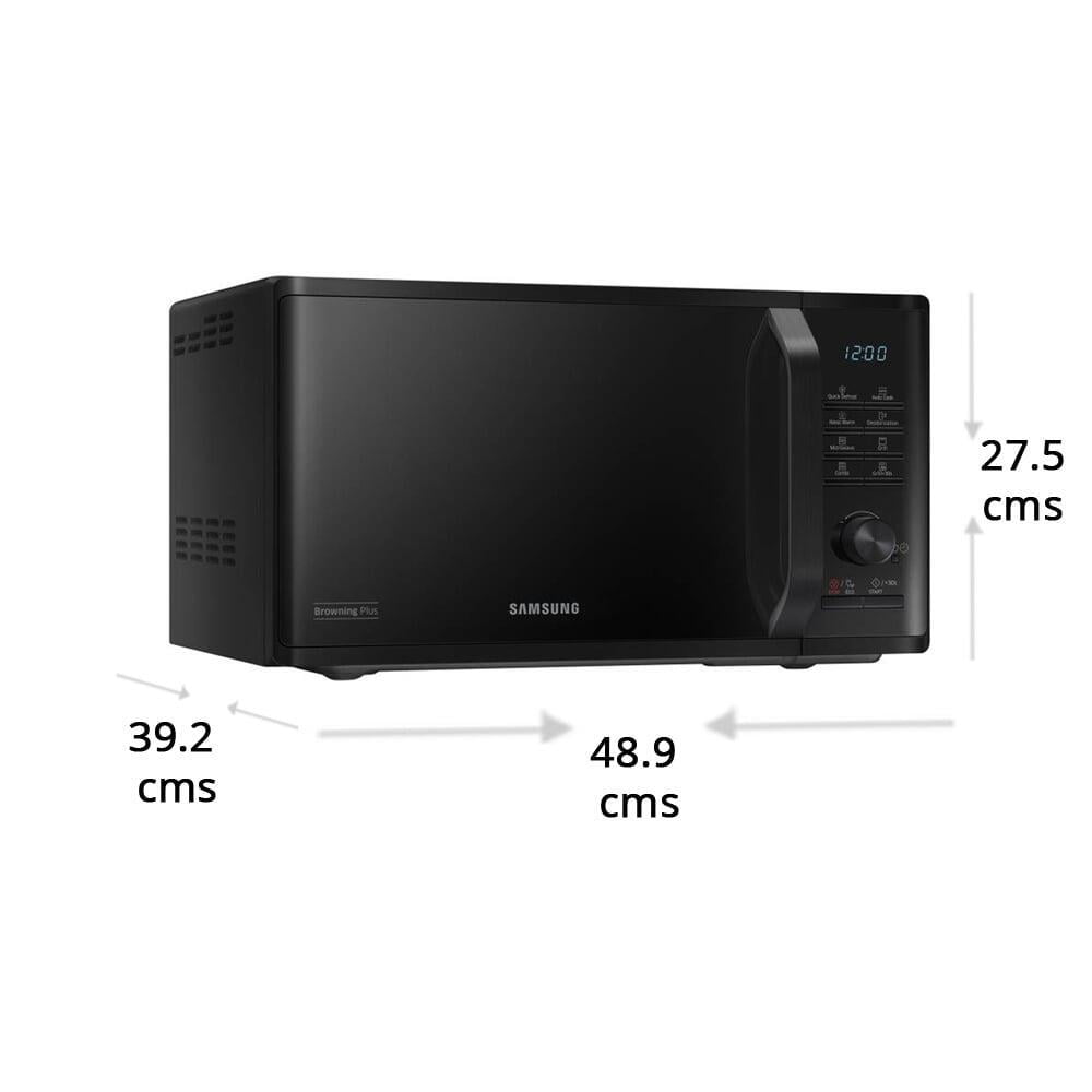Samsung MG23K3515AK 23 litres Microwave Oven On Dillimall.Com