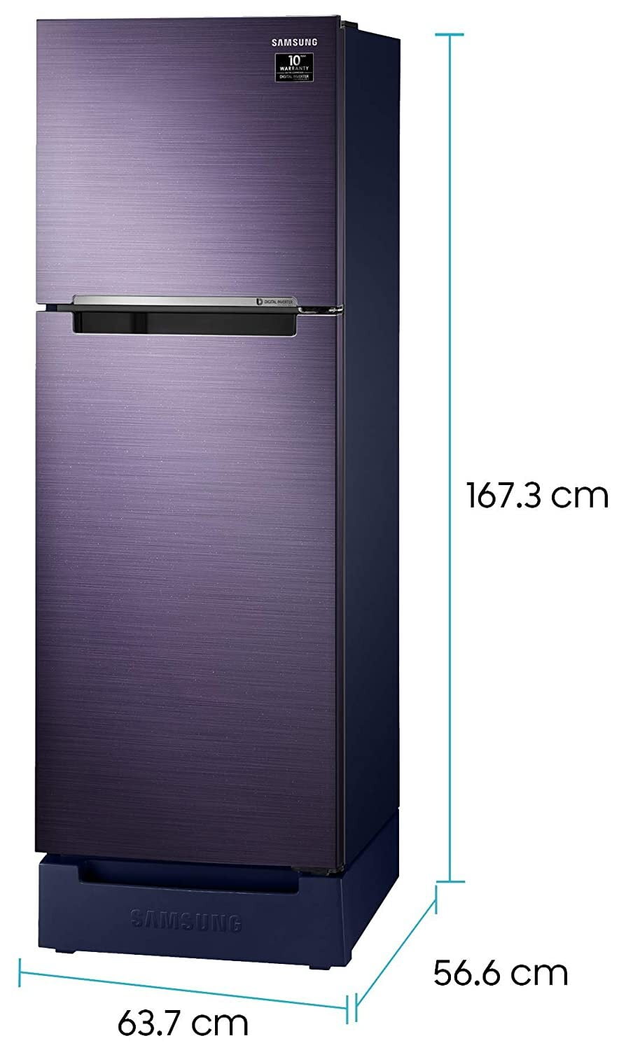 Samsung RT28T3122UT/HL 253 litres 2 Star Refrigerator On Dillimall.Com