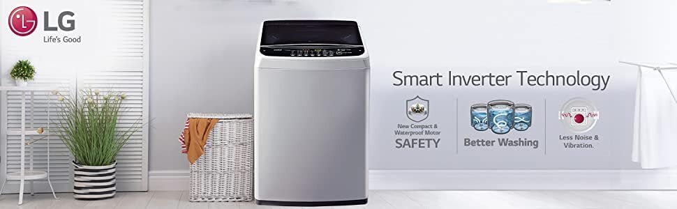 LG T80SJSF1Z 8.0 Kg Inverter Fully Automatic Washing Machine on Dillimall.Com