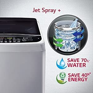 LG T80SJSF1Z 8.0 Kg Inverter Fully Automatic Washing Machine on Dillimall.Com