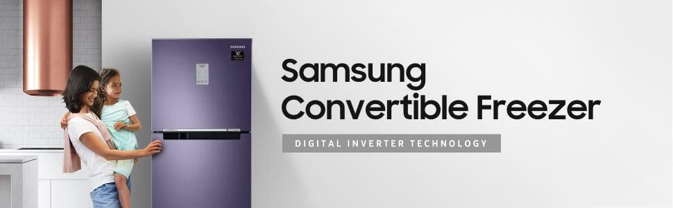 Samsung RT28T3743BS 253 litre 3 S Inverter Double Door Ref On Dillimall.Com