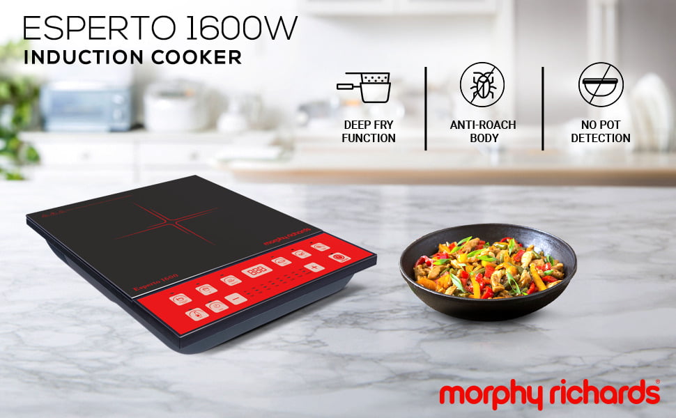 Morphy Richards Esperto 1600 Watts Induction Cooker On Dillimall.Com