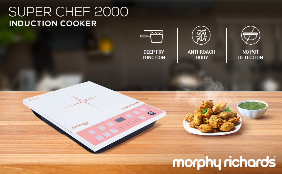 Morphy Richards Super Chef 2000 Watts Induction Cooker On Dillimall.COm