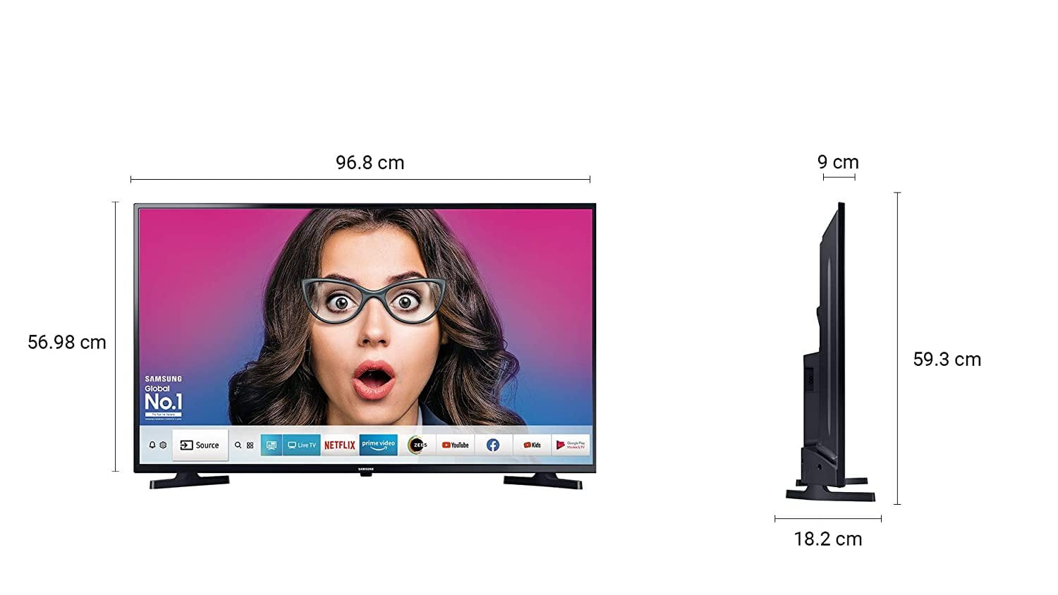 Samsung UA43T5310AKXXL 108 cm (43 inch) Full HD LED Smart TV On Dillimall.Com Samsung UA43T5310AKXXL 108 cm (43 inch) Full HD LED Smart TV On Dillimall.Com