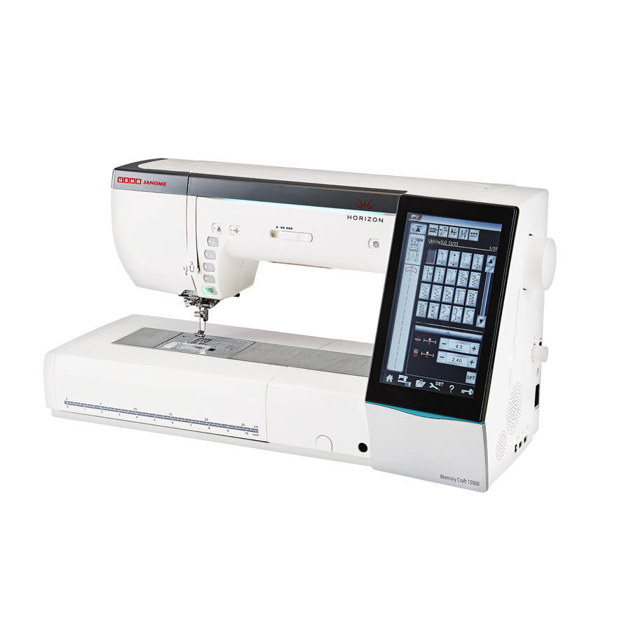 USHA Memory Craft 15000 Sewing and Embroidery Machine On Dillimall.Com