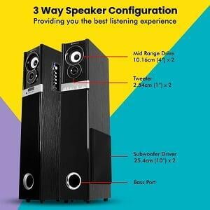 3 way speaker configuration