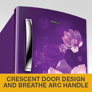 Whirlpool Ice Magic PRO 200 L 3 Star crescent door design