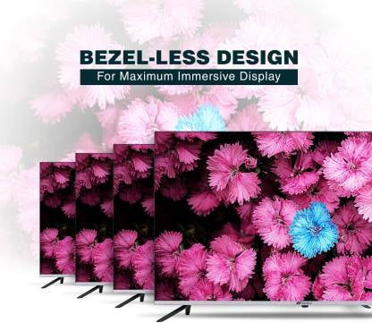 bezel less design