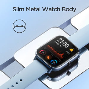 slim metal watch body