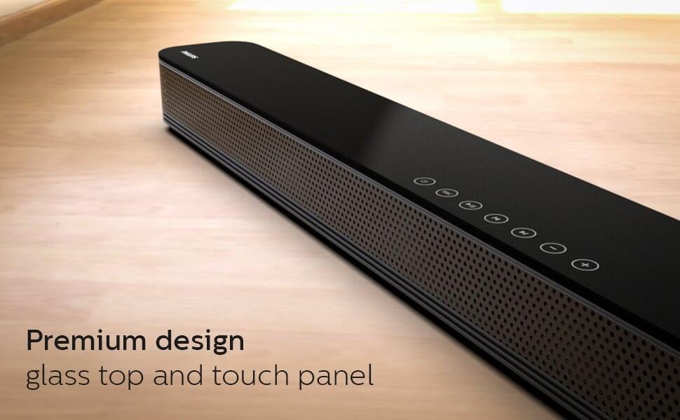 Philips Audio HTL8162 160 W Bluetooth Soundbar premium design