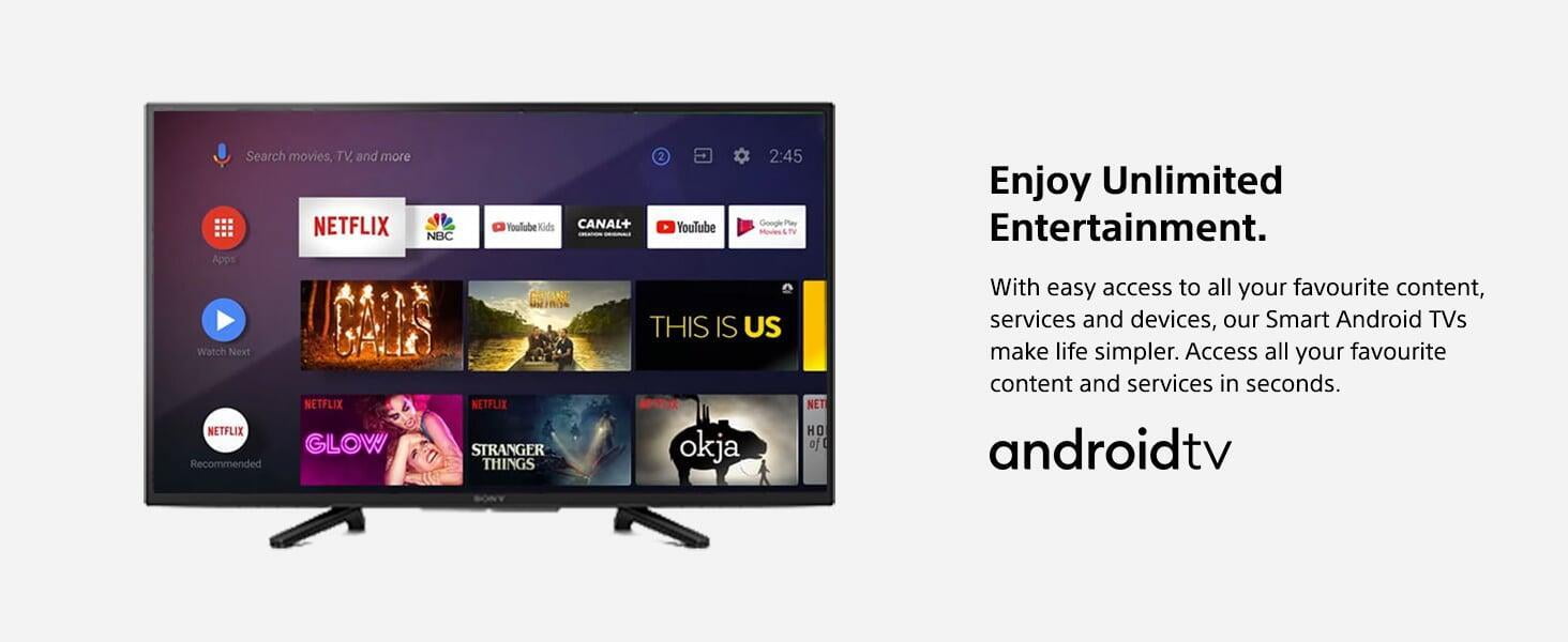 Sony Bravia 80 cm (32 inches) HD Ready Smart Android LED TV enjoy unlimited entertainment