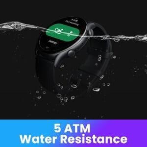 5 ATM water resistance