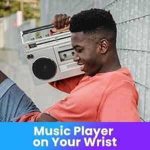 music player on your wrist