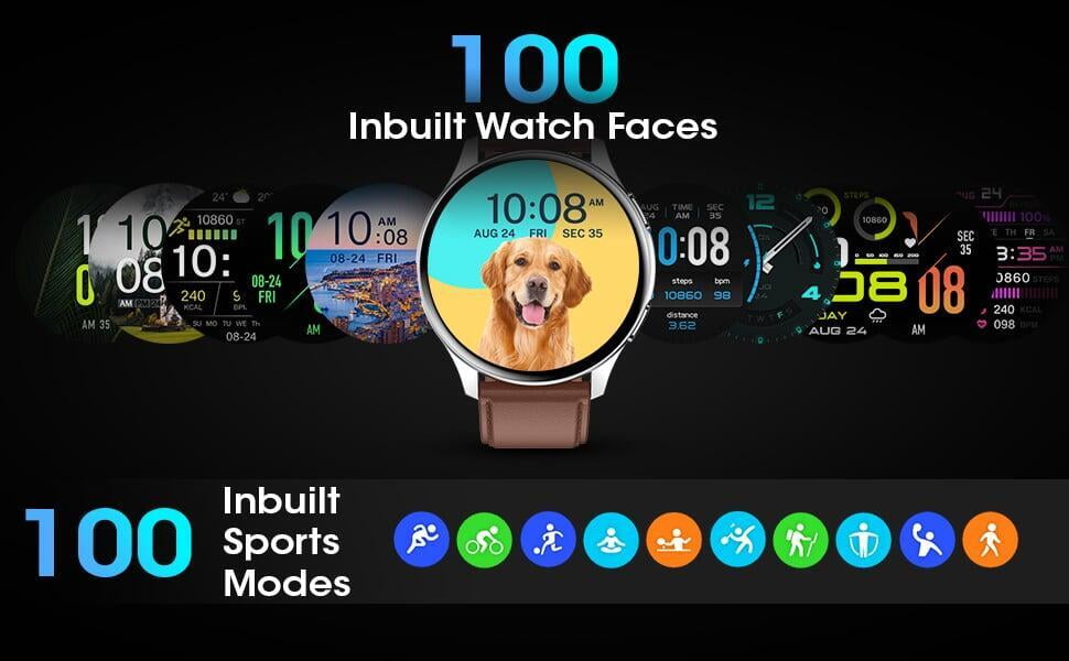 inbuilt watch faces