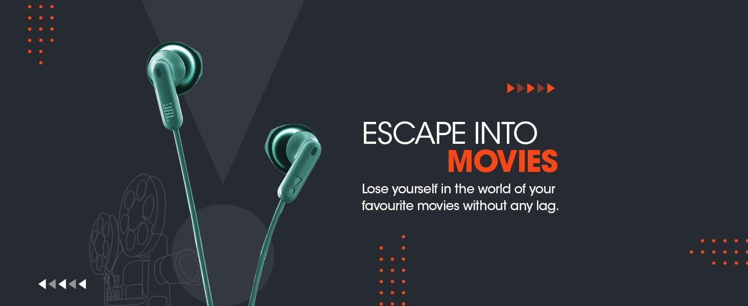escape into movies