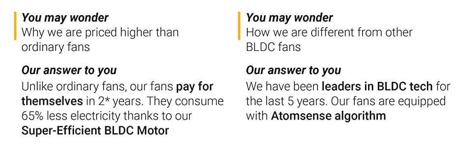 Atomberg Renesa 1200mm BLDC Motor amazing features