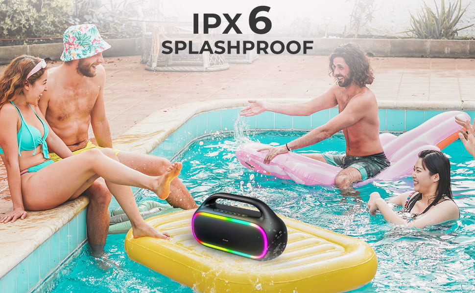 ipx6 splashproof