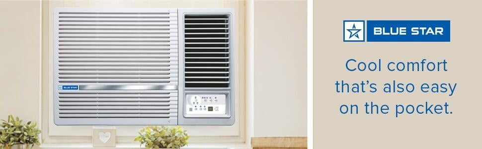 Blue Star 1.5 Ton 3 Star and 5 Star Fixed Speed Window AC Copper about the product