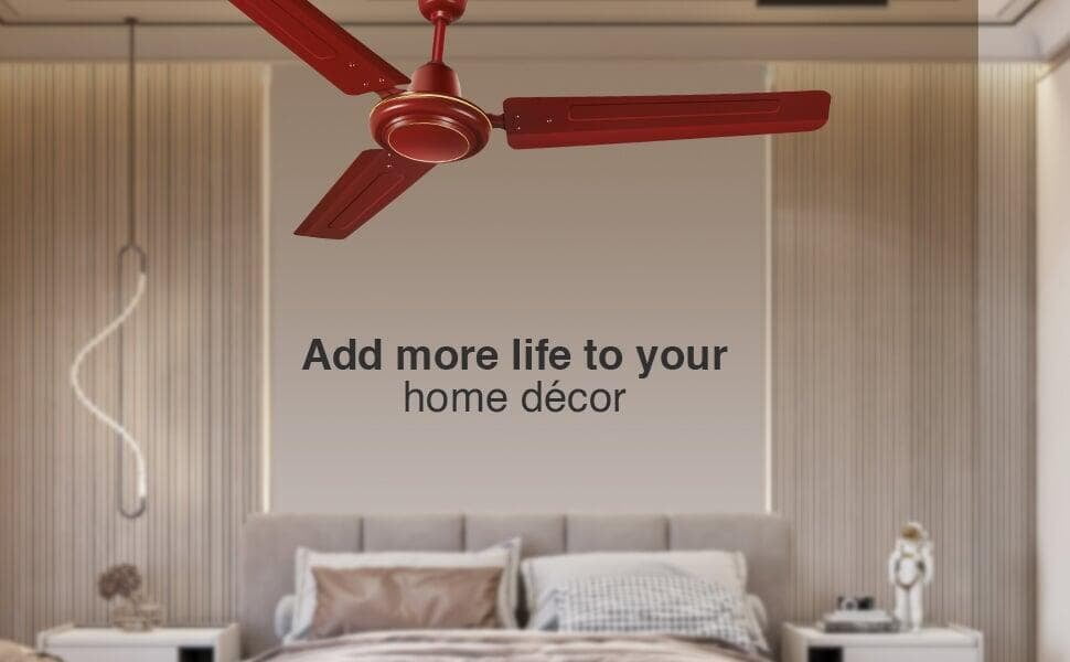 Luminous Rapid 1200mm 70-Watt High Speed Ceiling Fan add more life to your home decor