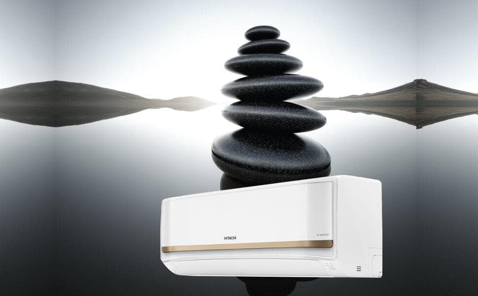 Hitachi 1.5 Ton 3 Star ice Clean Xpandable Plus Inverter Split AC izen a 3 star inverter series